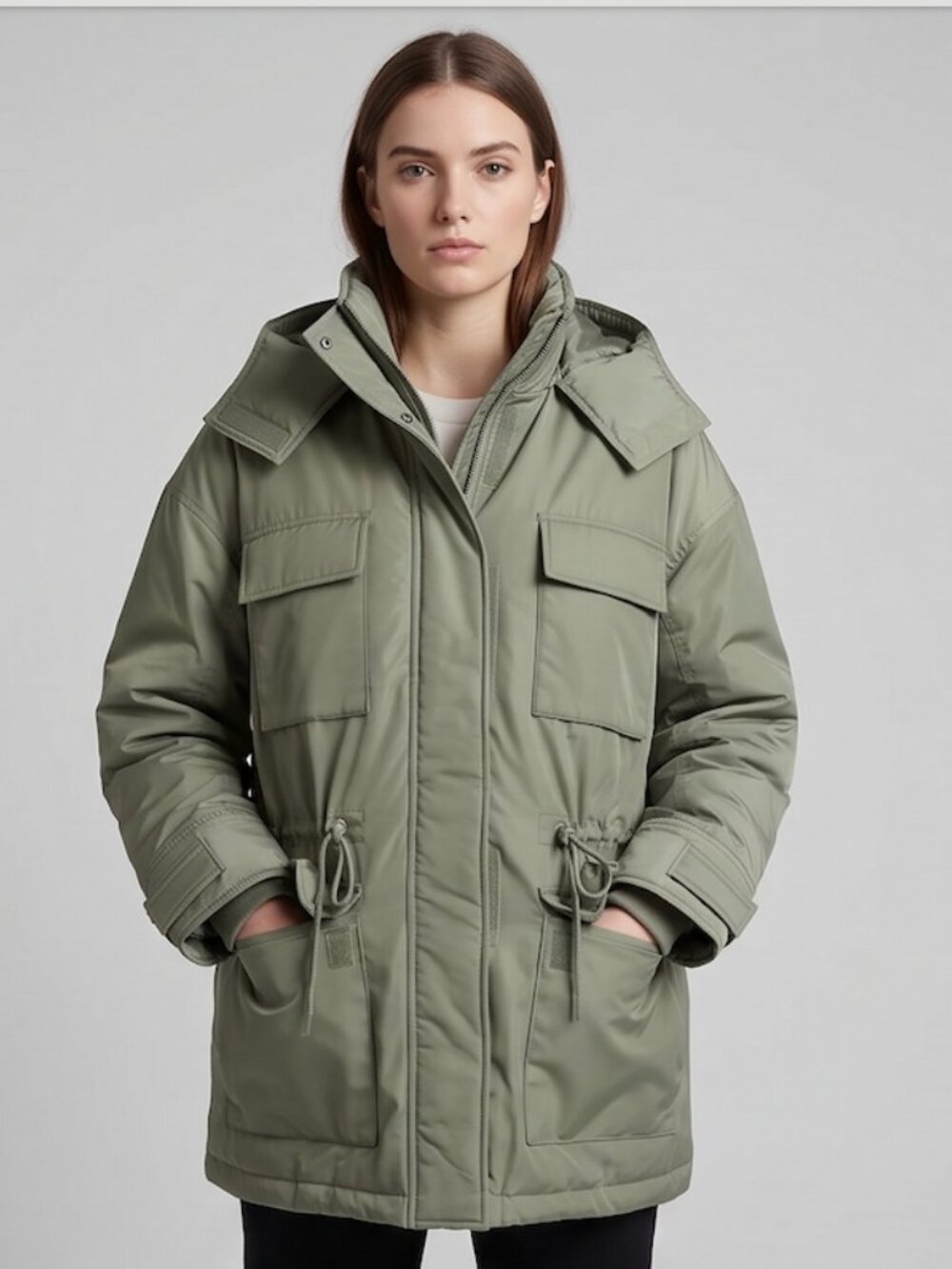 Abercombie & Fitch Womens Ultra Parka